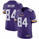 Nike Vikings 84 Chad Beebe Purple Vapor Untouchable Limited Jersey Dzhi,baseball caps,new era cap wholesale,wholesale hats